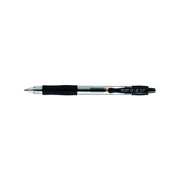 Pilot G207 Gel Retractable Rollerball Pen Black (Pack of 20) 3131910516460