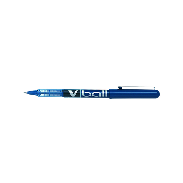 Pilot V-Ball Rollerball Pen Needle Fine Blue (12 Pack) BLVB5-03