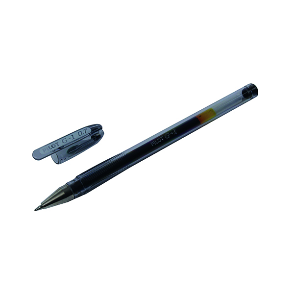 Pilot G1 Gel Ink Rollerball Pen Medium Black (12 Pack) G10701
