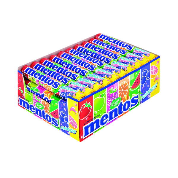 Mentos Rainbow Sweets (40 Pack) 2063