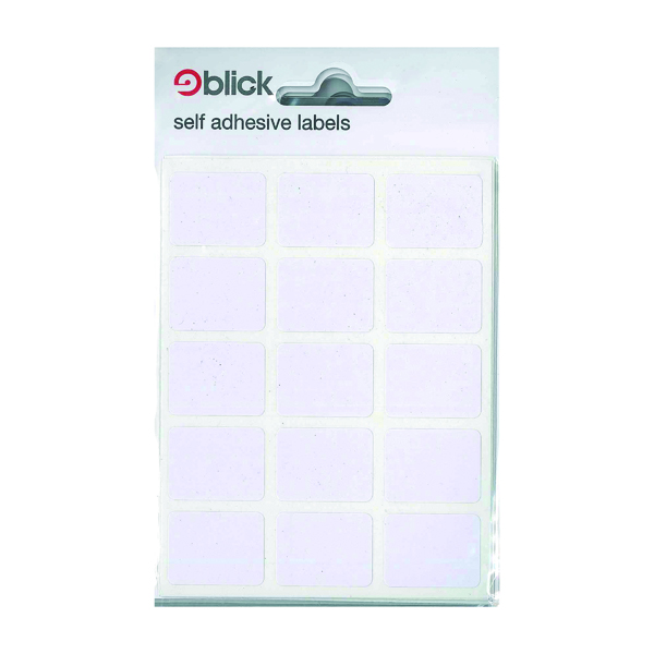 Blick White Labels 19x25mm (2100 Pack) RS001652
