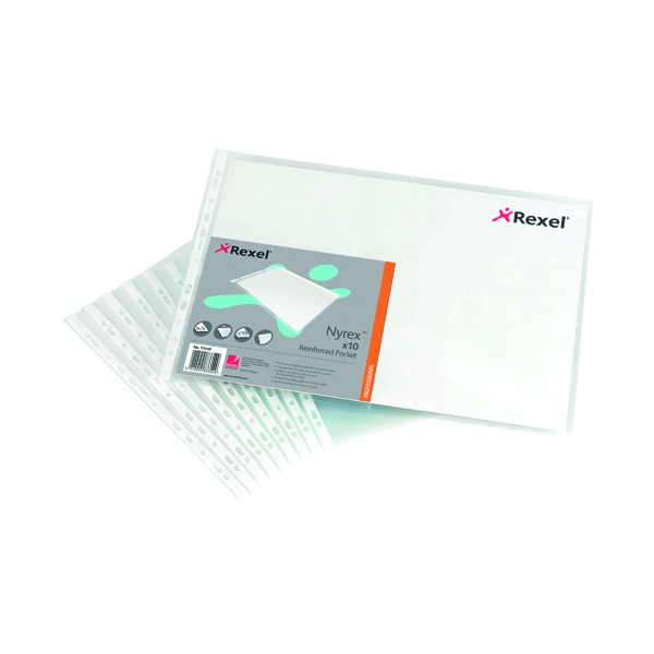 Rexel Nyrex Top Opening Pockets Oblong A3 (10 Pack) 11440