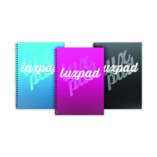 Silvine Luxpad Twin Wire Casebound Notebook 140 Pages A4 (Pack of 6) THBA4AC