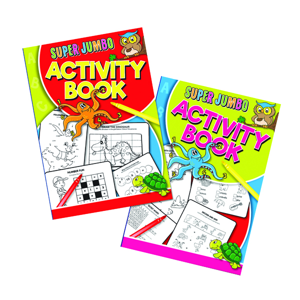 Artbox Super Jumbo Activity Book (6 Pack) 4052