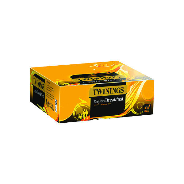 Twinings English Breakfast String and Tag (100 Pack) F14557