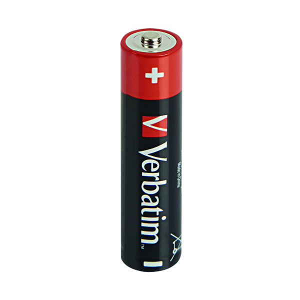 Verbatim AAA Alkaline Batteries (4 Pack) 49500
