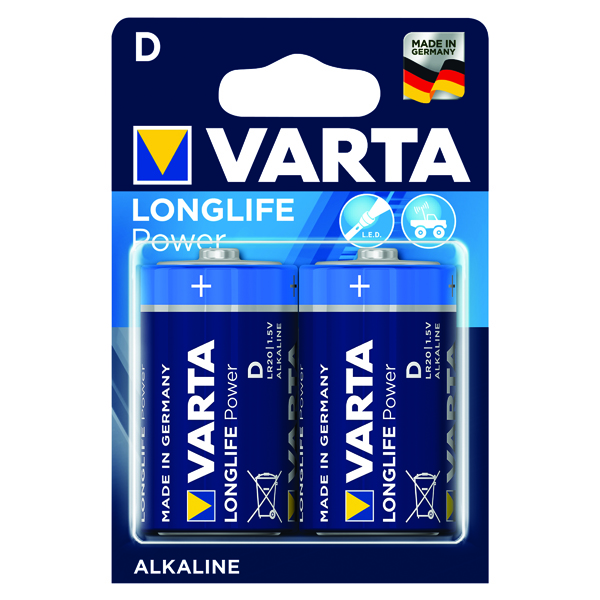 Varta D High Energy Battery Alkaline (2 Pack) 4920121412