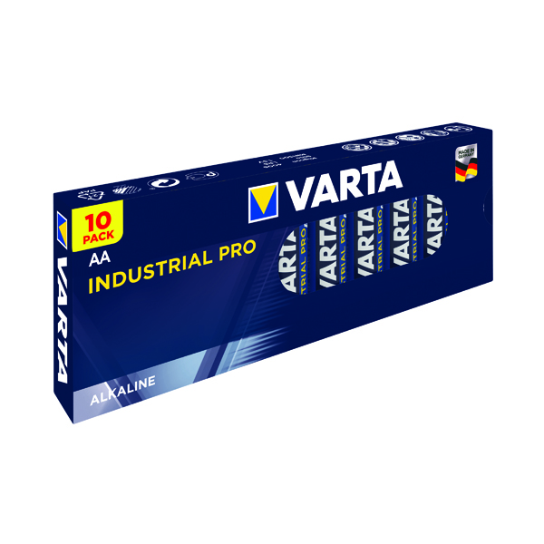 Varta Industrial Pro AA Battery (10 Pack) 04006211111