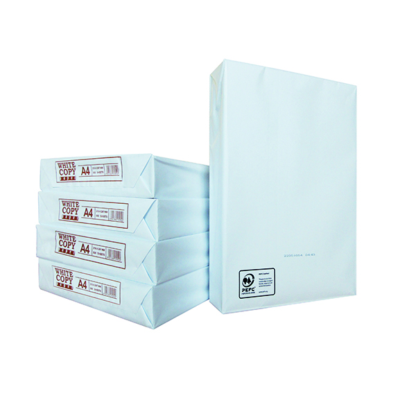 Copier Paper A4 White Ream Wrapped (Pack of 2500) WX01087
