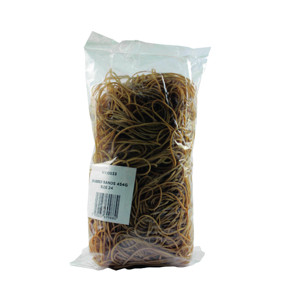Size 24 Rubber Bands 454gm 9340014