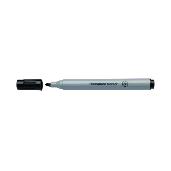 Black Permanent Marker  Bullet Tip (Pack of 10) WX26045A
